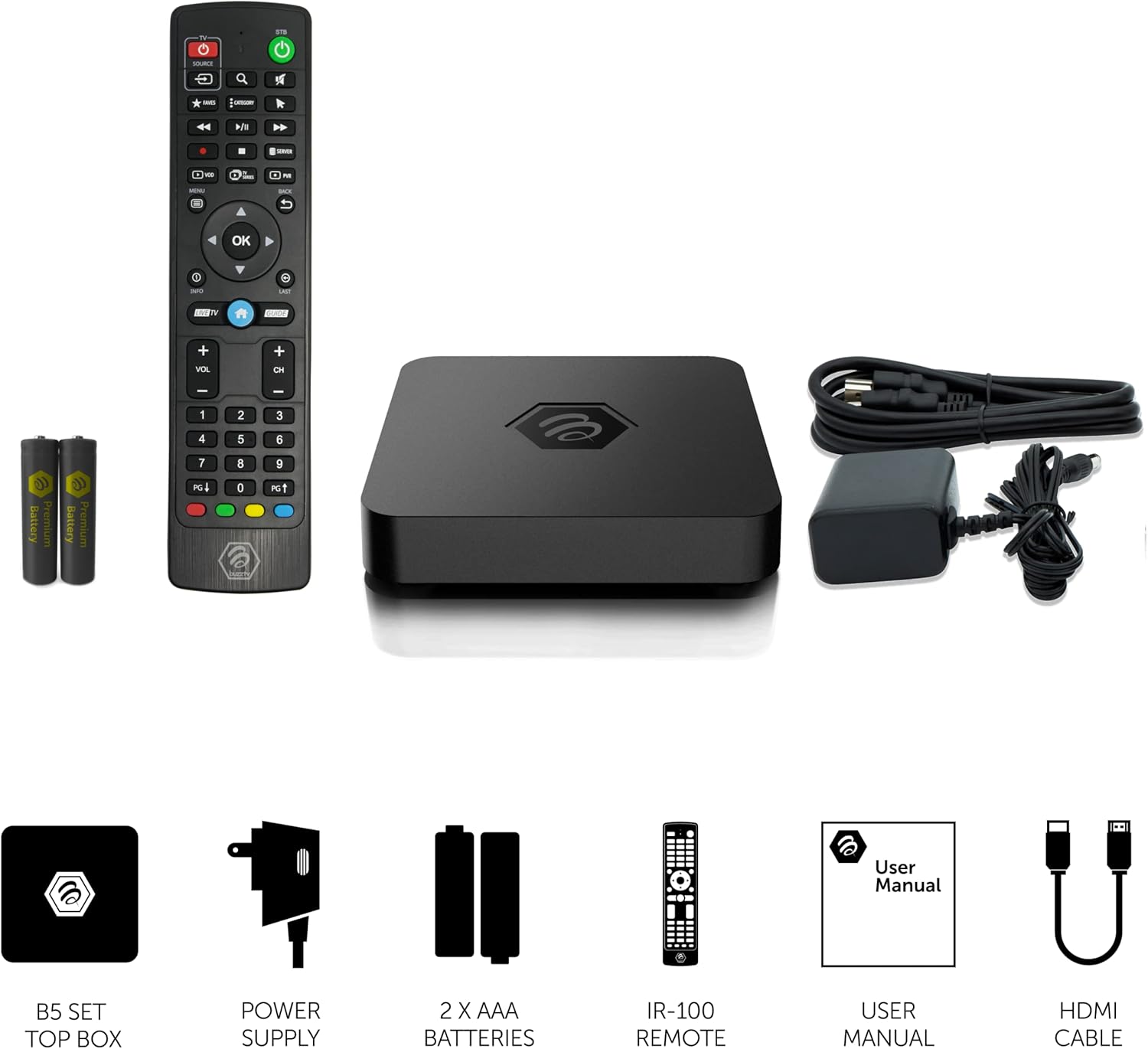 BuzzTV XRS 4500 verpakking