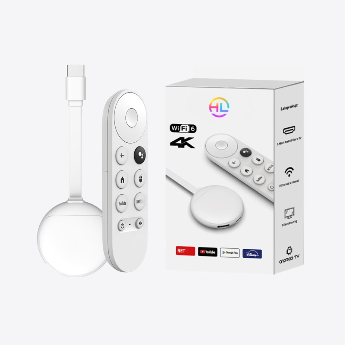 Chromecast met Google TV interface